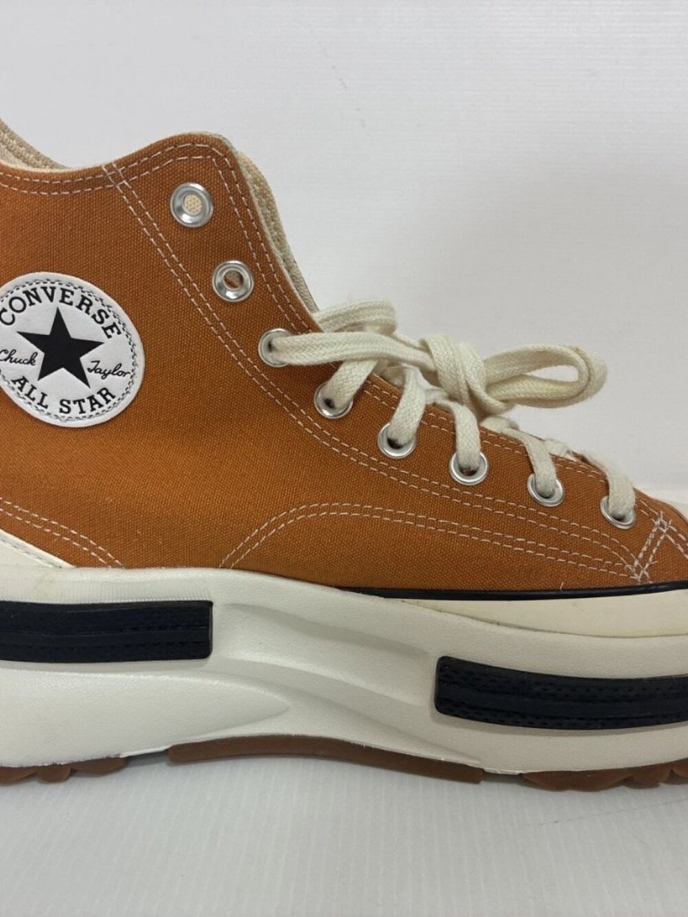 Converse Run Star Legacy CX High Top Platform Sneakers Monarch Orange Size 8.5 - Picture 6 of 9